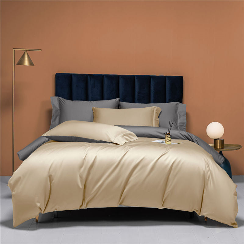 Premium Sateen Duvet Cover – Moon Mist Grey
