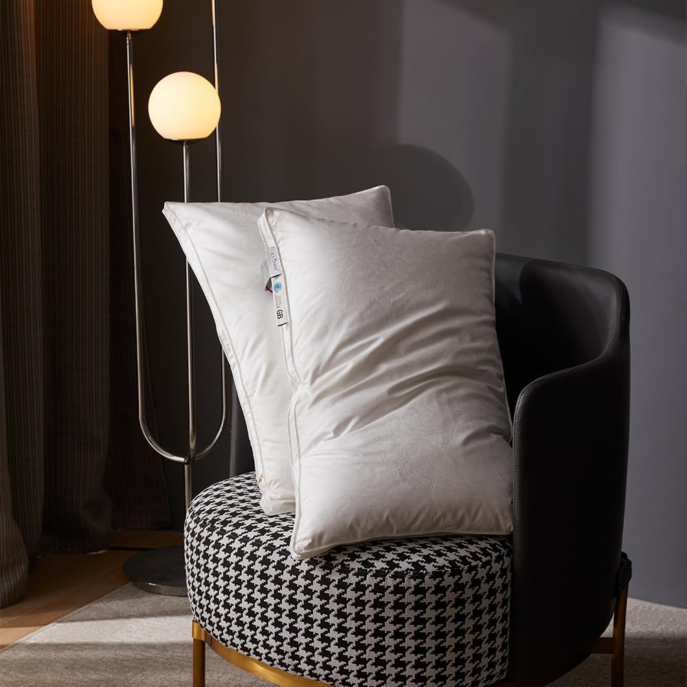 3-in-1 Adjustable White Goose Down Pillow,Goose Down Pillow,White,20 * 30 inches